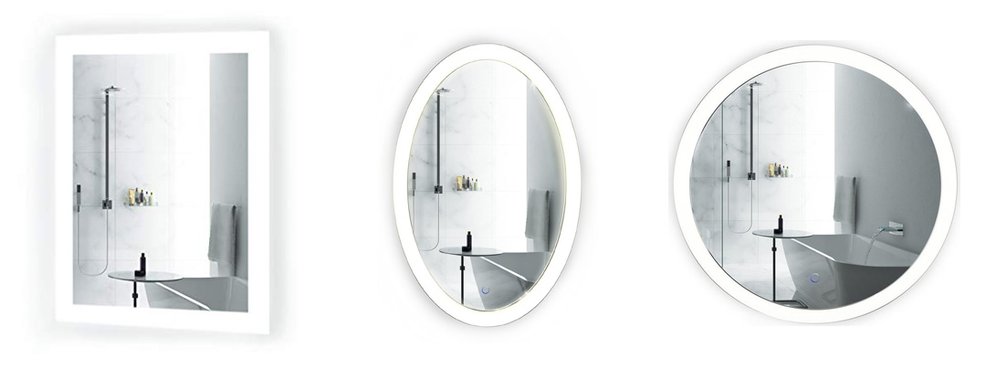 Bathroom Mirror Heater Defogger/ Demister 230V Round Shape Size Dia 400 mm 